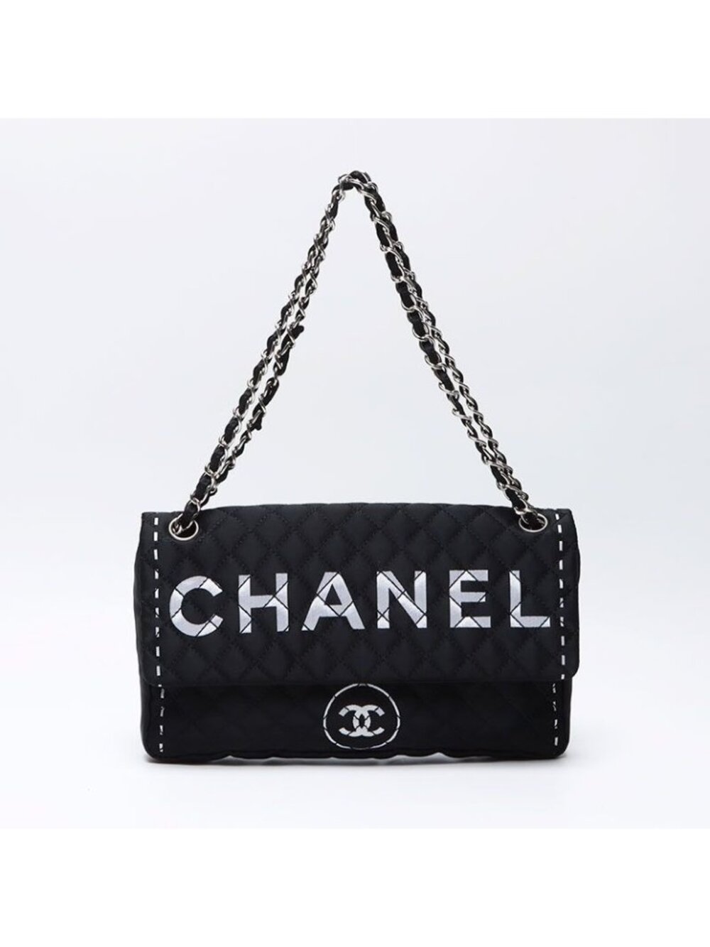 Chanel Handbag CC Logo Quilted